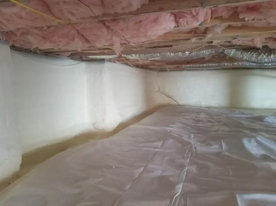 Crawl space encapsulation with closed-cell spray foam for Roof Maintenance in Bithlo